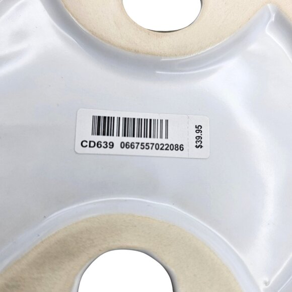 Bath & Body Works White Owl Pedestal 3 Wick Candle Holder Plant Stand - Picture 11 of 16